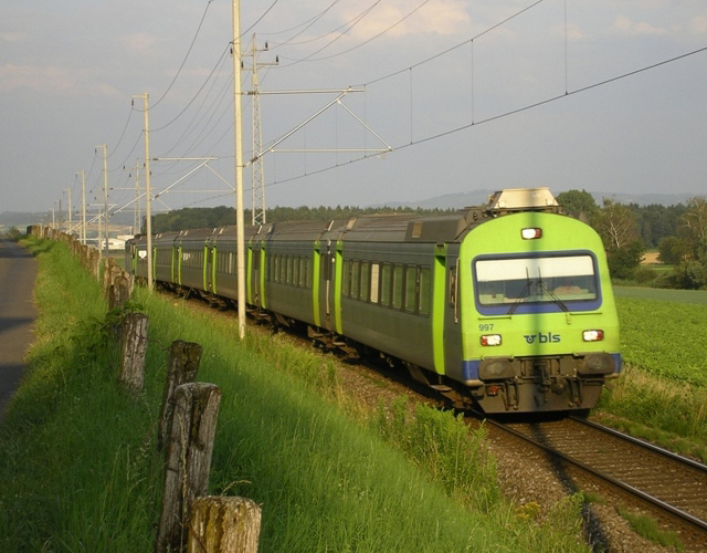 Swiss BLS train