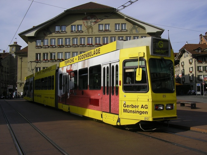 RBS tram in bern